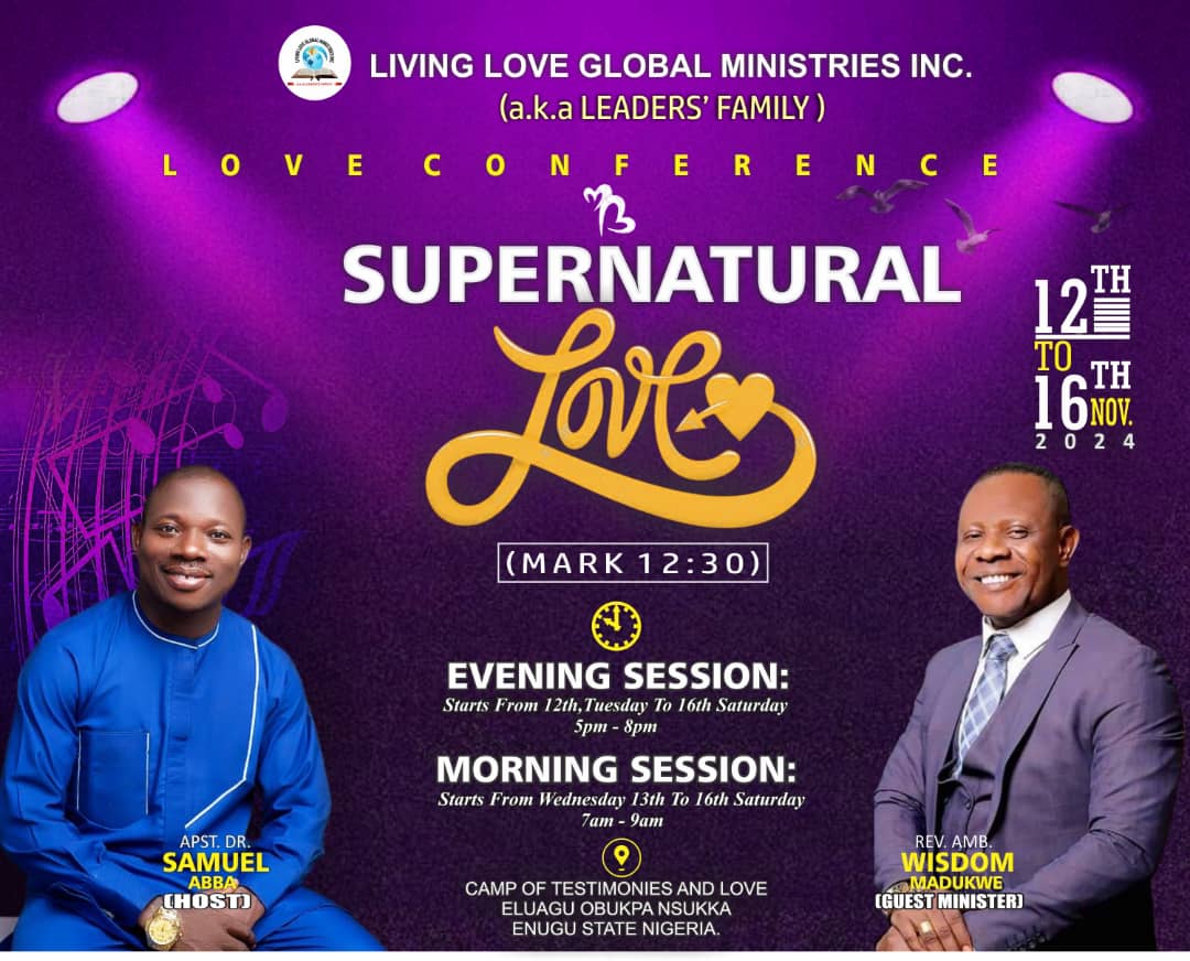 Supernatural Love Conference 2024